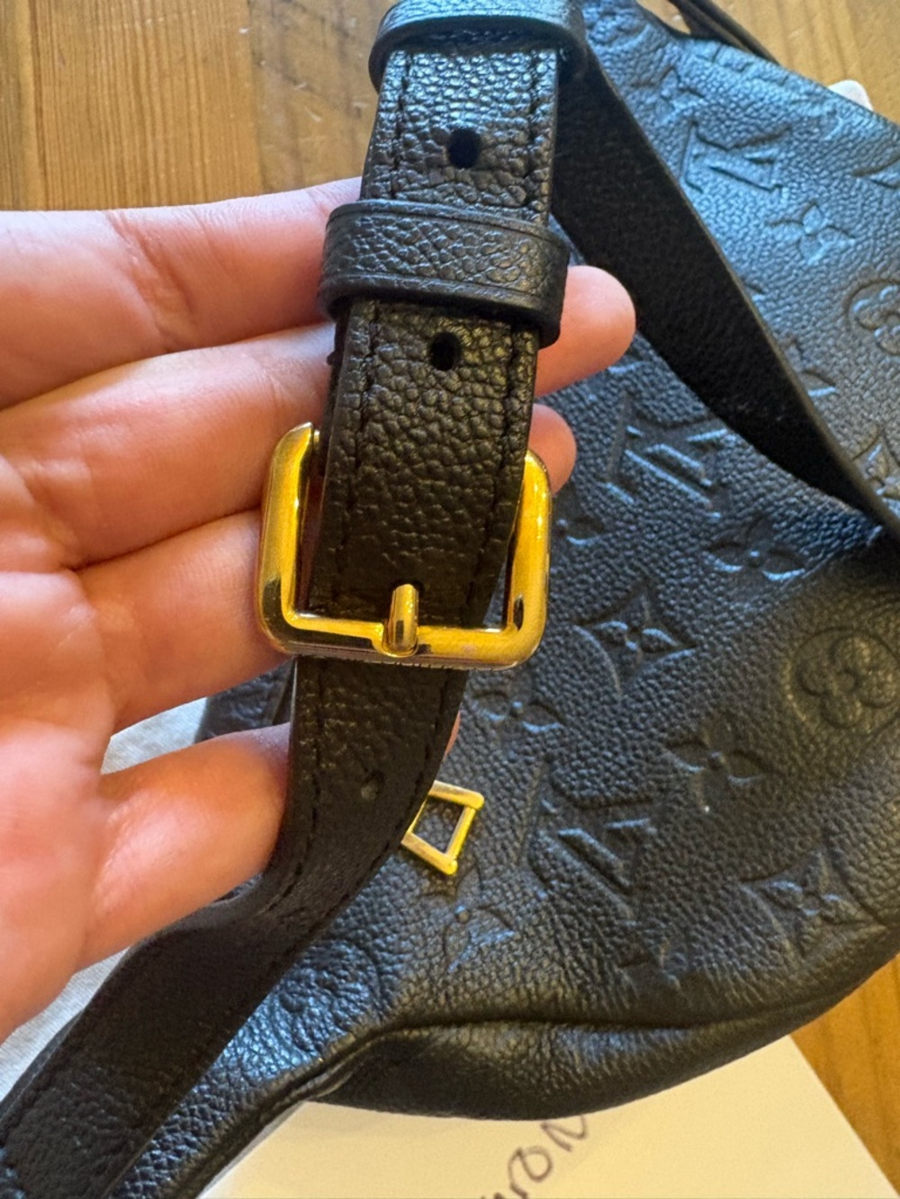 Louis Vuitton Bumbag in Monogram Empreinte leather - Picture 5 of 12